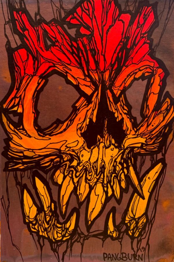 Fire Skull