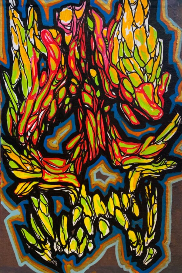 Rainbow Skull