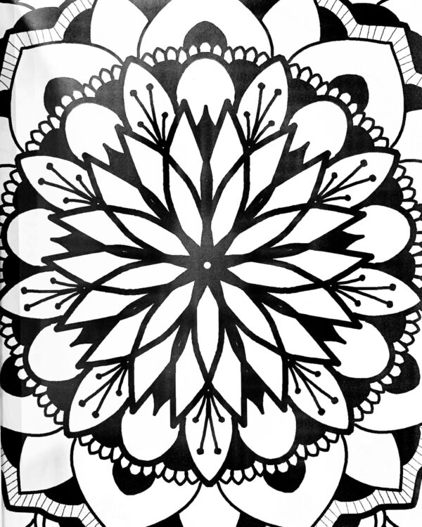 Break the Cycle: an adult coloring book of mandlas, filigree, and geometric patterns - Image 2